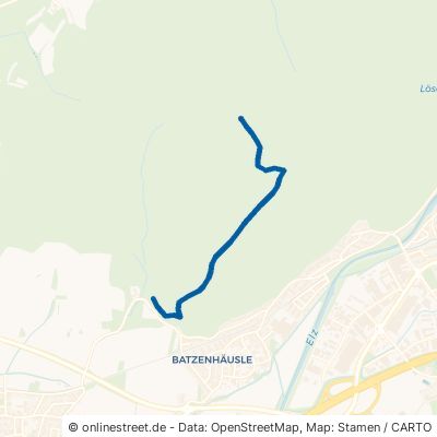 Winterhaldenweg Waldkirch Buchholz 