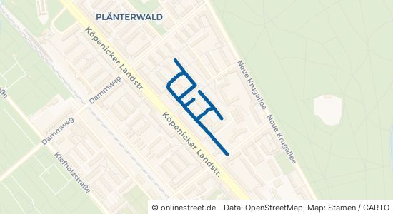 Platanenweg 12437 Berlin Plänterwald Bezirk Treptow-Köpenick