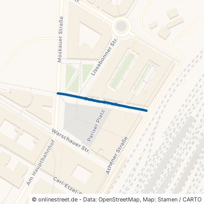 Osloer Straße Stuttgart Mitte 