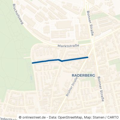 Mannsfelder Straße Köln Raderberg 
