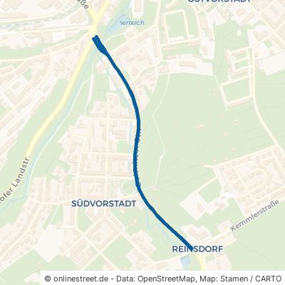 Oelsnitzer Straße 08527 Plauen Südvorstadt 