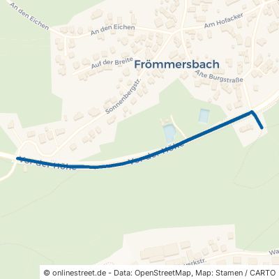 Vor der Höhe Gummersbach Frömmersbach 