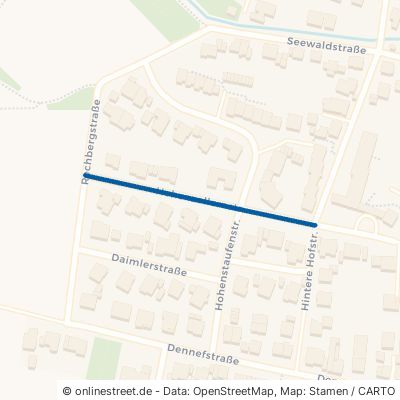 Hohenzollernstraße Vaihingen an der Enz Ensingen 