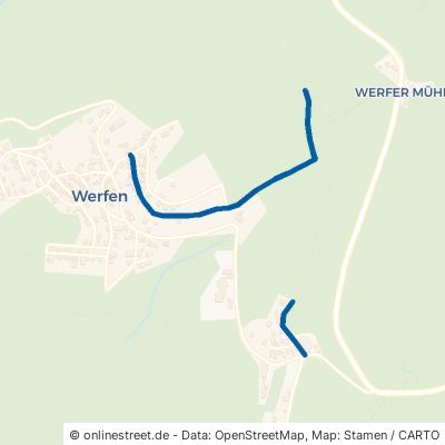 Feldstraße Windeck Werfen 