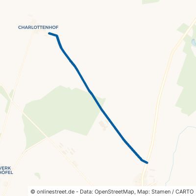 Charlottenhofer Weg Steinhöfel Buchholz 