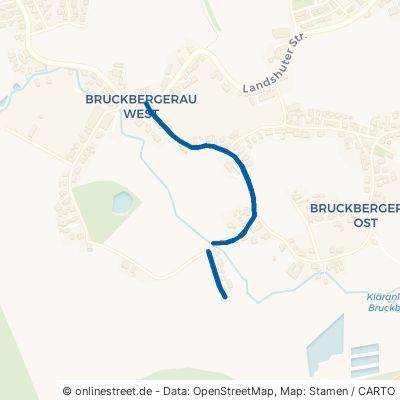 Isarstraße Bruckberg Bruckbergerau 