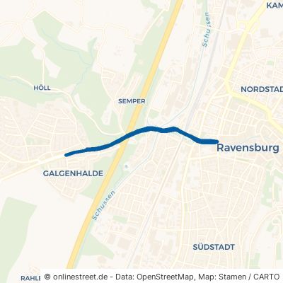 Meersburger Straße Ravensburg Weststadt 