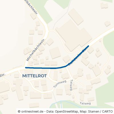 Gaildorfer Straße 74427 Fichtenberg Mittelrot 