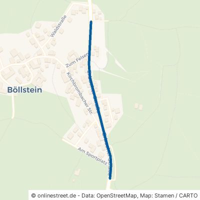 Erbacher Straße Brombachtal Böllstein 