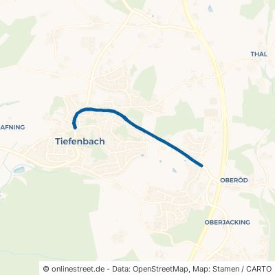 Nibelungenstraße Tiefenbach 