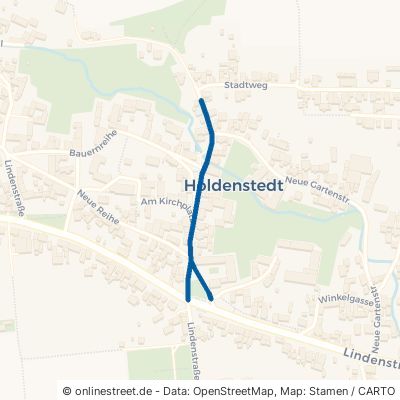 Mittelstraße Allstedt Holdenstedt 