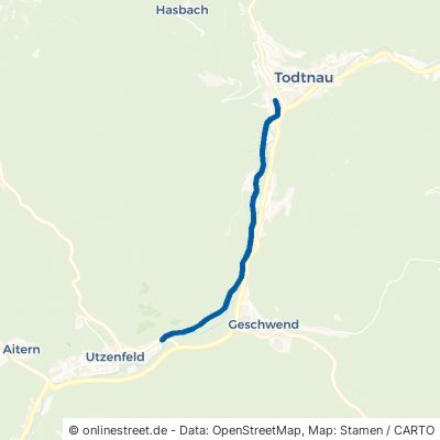 Wiesentalweg Todtnau Schlechtnau 