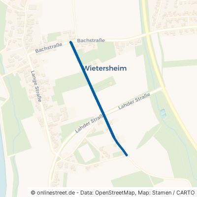 Steinbreite Petershagen Wietersheim 
