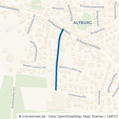 Raiffeisenstraße Landkreis Calw Altburg 