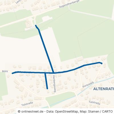 Böhler Straße Lindlar Altenrath-Böhl 