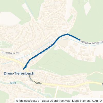 Dreisbachstraße Netphen Dreis-Tiefenbach 