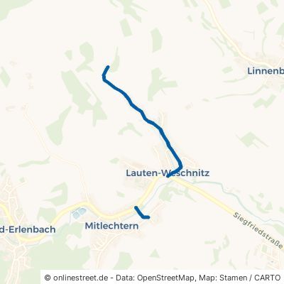 Ortsstraße Rimbach Lauten-Weschnitz 