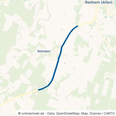 Nienburger Straße Rethem Stöcken 