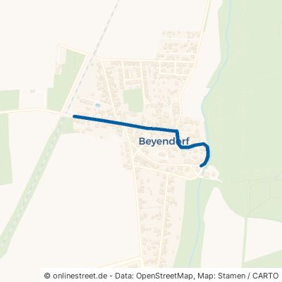 Beyendorfer Dorfstraße Magdeburg Beyendorf-Sohlen 