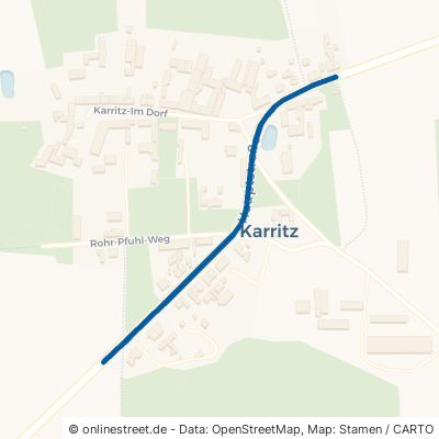 Hauptstraße Kalbe Karritz 