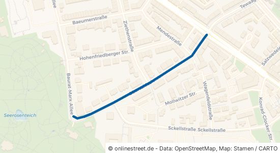 Oberschlesierstraße Dortmund Mitte 