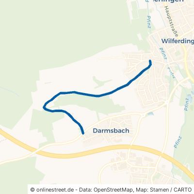 Langensteinbacher Weg Remchingen Wilferdingen 