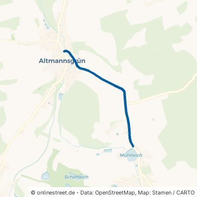 Oberlauterbacher Straße Treuen Altmannsgrün 