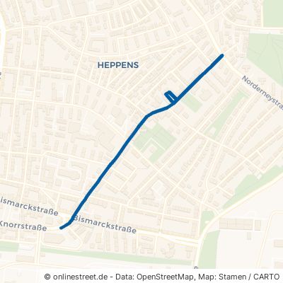 Heppenser Straße Wilhelmshaven Heppens 