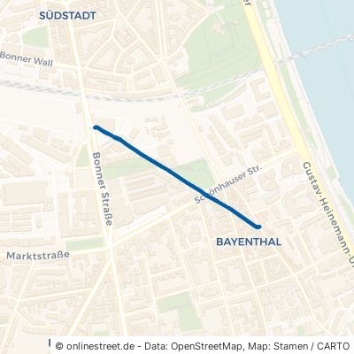 Koblenzer Straße Köln Bayenthal 