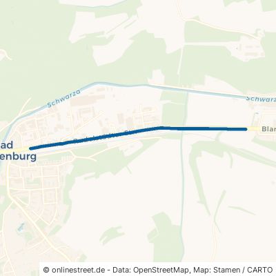 Rudolstädter Straße Bad Blankenburg 