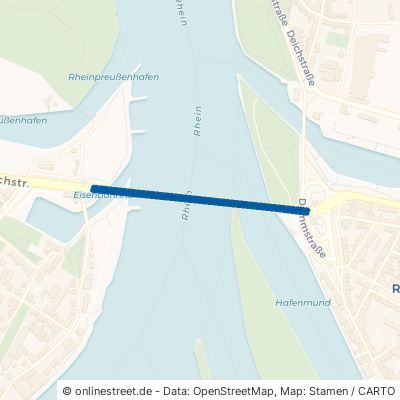 Friedrich-Ebert-Brücke Duisburg Ruhrort 