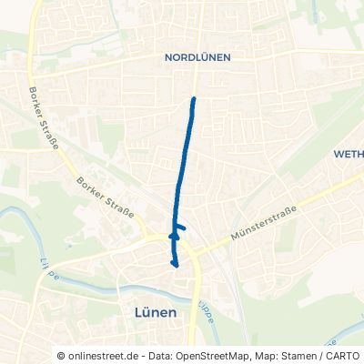 Cappenberger Straße Lünen Nordlünen 
