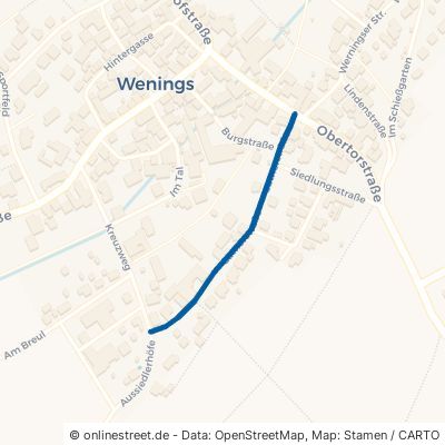 Lutherstraße Gedern Wenings 