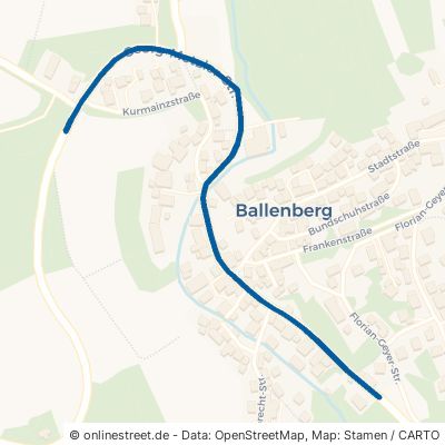 Georg-Metzler-Straße Ravenstein Ballenberg 