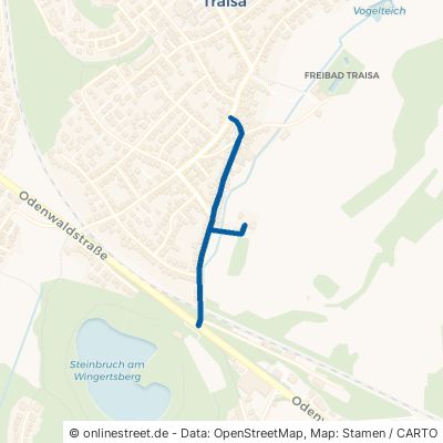 Nieder-Ramstädter Straße Mühltal Traisa 