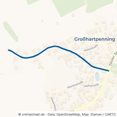 Kleinhartpenninger Straße Holzkirchen Großhartpenning 