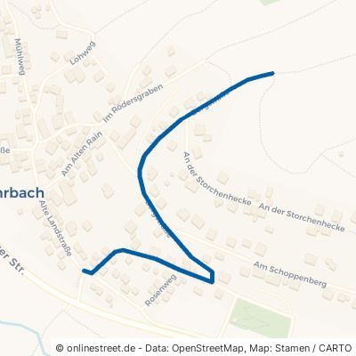 Bergstraße Ludwigsau Rohrbach 