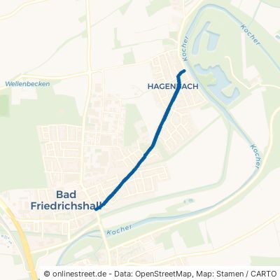 Hagenbacher Straße Bad Friedrichshall Kochendorf 