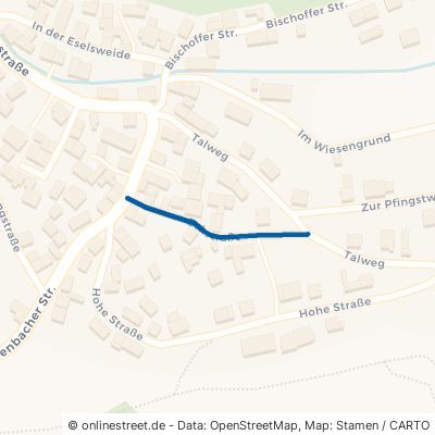 Eckstraße Siegbach Übernthal 
