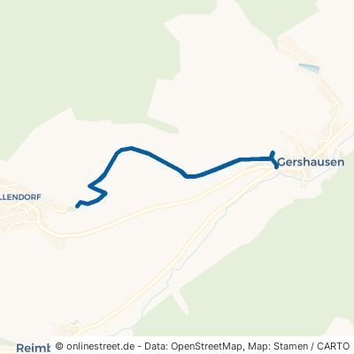 Goldgrabenweg Kirchheim Gershausen 