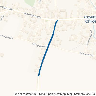 Straße Der Domowina Crostwitz 