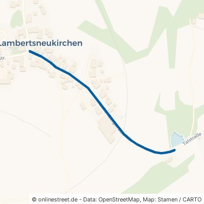 Hackenberger Straße Bernhardswald Lambertsneukirchen 