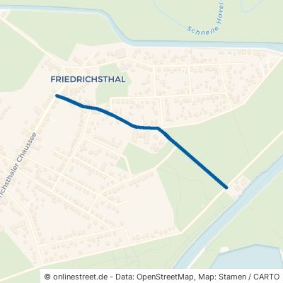 Grabowseestraße Oranienburg Friedrichsthal 