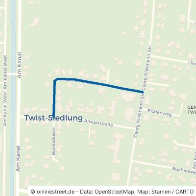 Ludgeristraße Twist Twist-Ost 