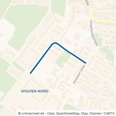 Dr.-Otto-Nuschke-Straße Bitterfeld-Wolfen Wolfen 