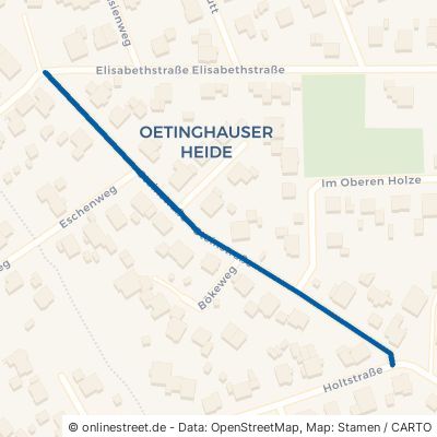 Steinstraße Hiddenhausen Oetinghausen 