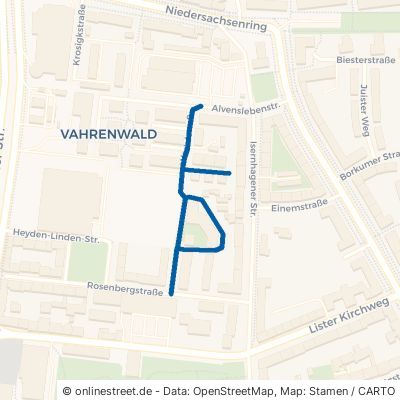 Wedelstraße Hannover Vahrenwald 