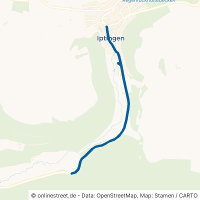 Mönsheimer Straße Wiernsheim Iptingen 