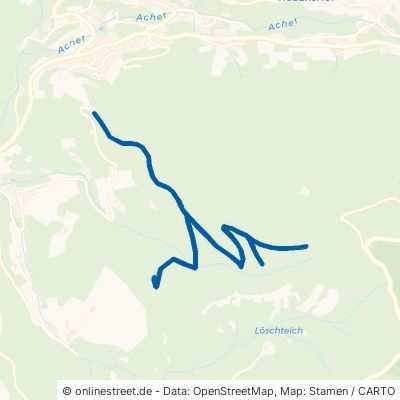 Bosenstein 77883 Ottenhöfen im Schwarzwald Ortsgebiet 