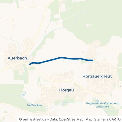 Auerbacher Straße Horgau Horgauergreut 